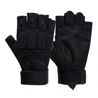 2 pcsset men half finger cycling gloves motorcycle tactical breathable non slip hunting gloves