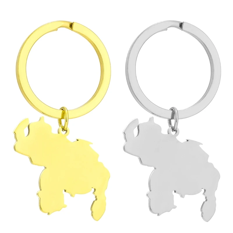 Брелоки для ключей с картой Венесуэлы подвески сумки прочные украшения рюкзака