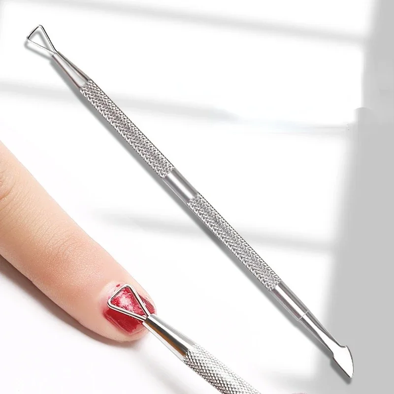 

1 шт., инструмент для удаления кутикулы из нержавеющей стали