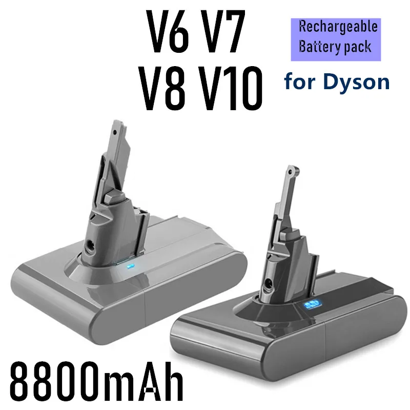 

2022 Oplaadbare Batterij Voor Dyson V6, V7, V8, V10 Serie, SV07, SV09, SV10, SV12,DC62,Dier Pro Stofzuiger rechargeable battery