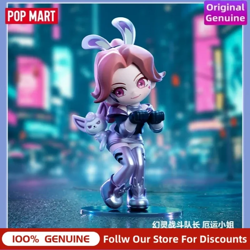 Фото Оригинальная коллекционная фигурка POP MART LOL Clash Of The Cutie Blind Box: милый декор для рабочего стола, модный коллекционный подарок для взрослых фанатов игр №4