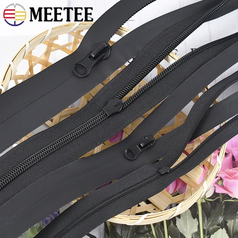 Невидимые нейлоновые молнии Meetee 3#5#8#10# черные