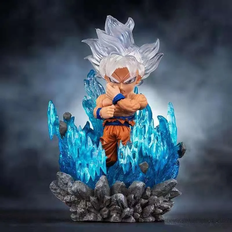 

Dragon Ball Theatrical Edition Broly Vegeta Goku Colorful Glowing Hand Model Ornament Cool Gift