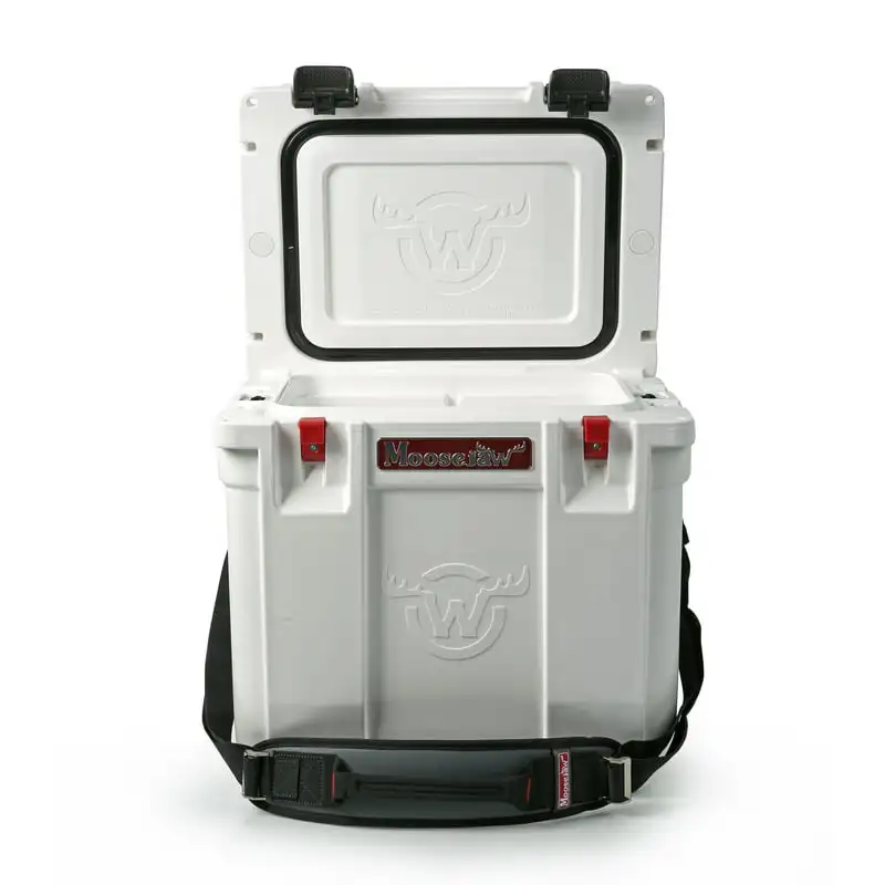

Free shipping Quart Ice Fort Hard Cooler with Microban, Snow