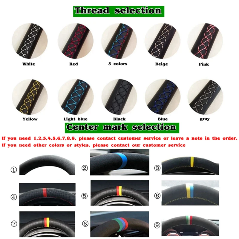 Автомобильный чехол на рулевое колесо для Volkswagen VW Passat B5 Golf 4 Polo Seat Leon 1996-2004