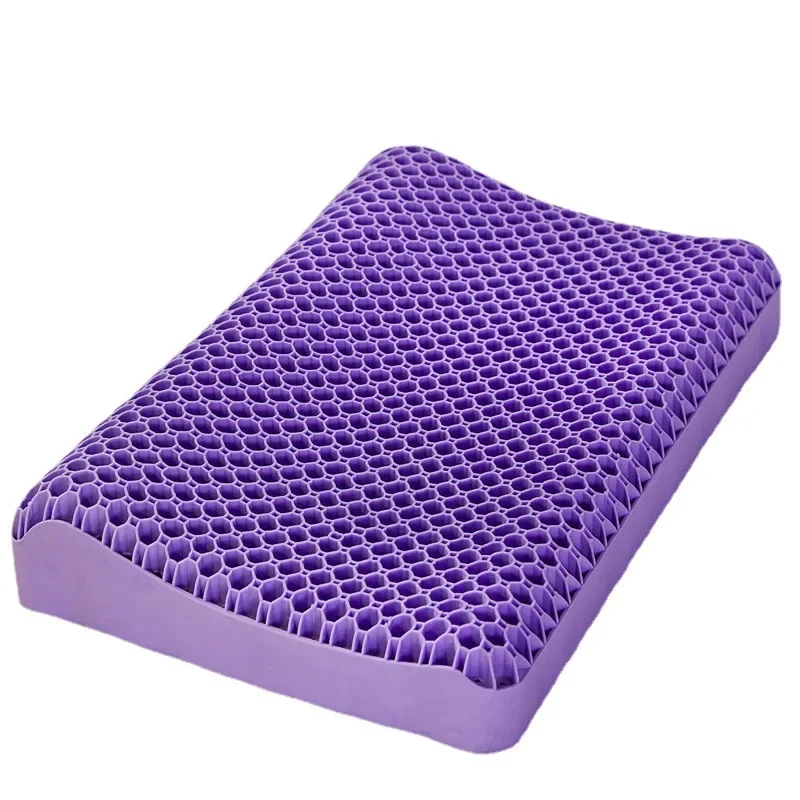 

3D сотовая подушка для сна, подушка из ТПЭ, пектина, подушка с эффектом памяти, подушки для шеи, высокая ортопедическая защита от боли в плечах, шейный Cojin