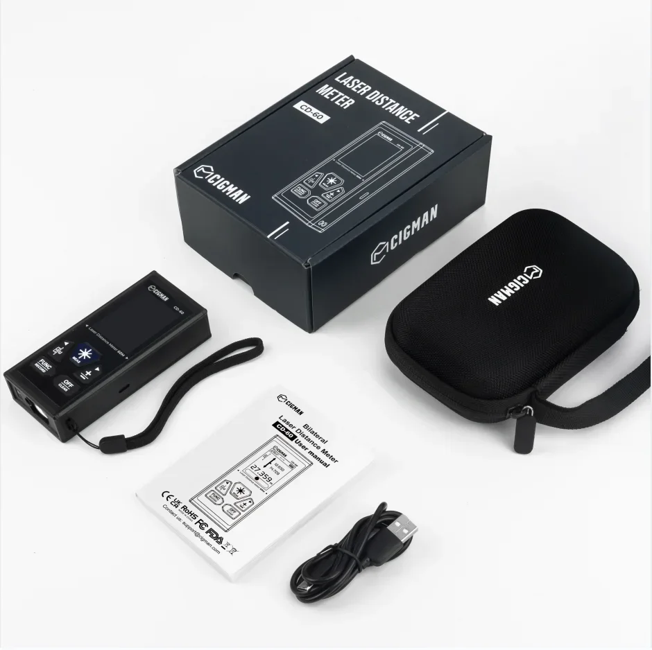 CIGMAN CD-60 цифровой лазерный дальномер для гольфа измеритель высокоточный