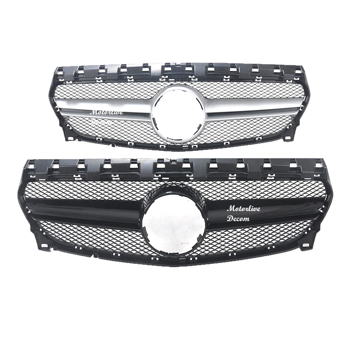 

Gloss Black Style Front Grille Grill Suits Mercedes Benz CLA W117 17-18