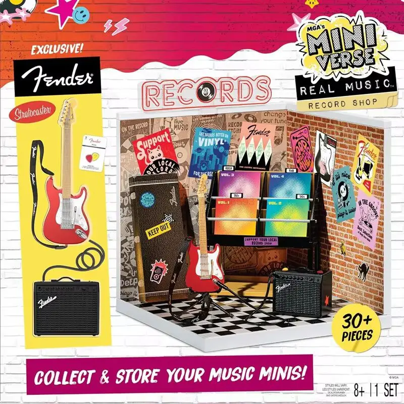 В наличии: MGA Miniverse Real Music Vinyl - Серия миниатюрных виниловых пластинок (слепая коробка), музыкальная загадочная коробка, коллекционная игрушка (art.: 3920dc261d8fc) - 3920dc261d8fc