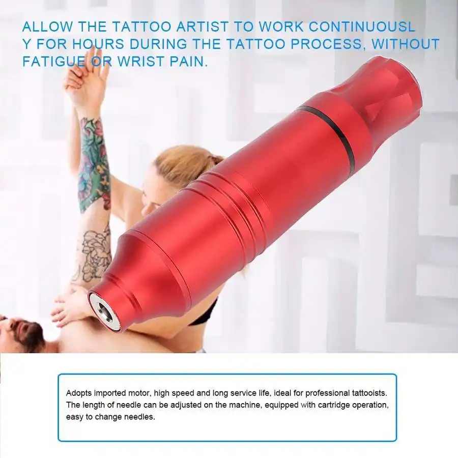 Профессиональная машинка для нанесения татуировок с короткими иглами | Красота и