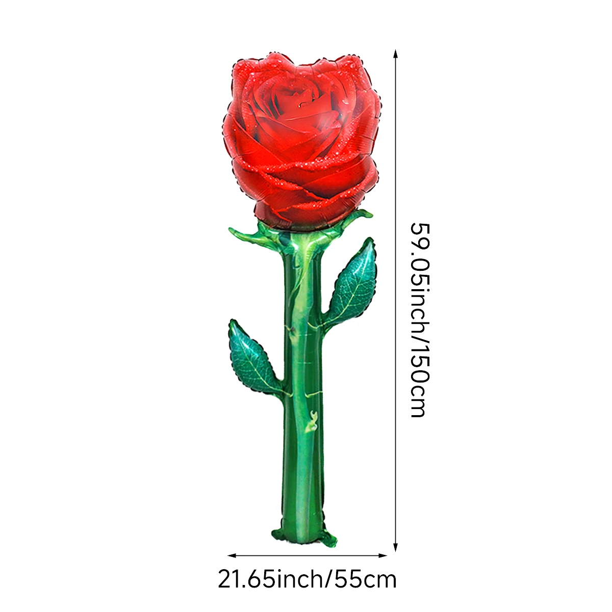 

Воздушный шар с розой для праздника