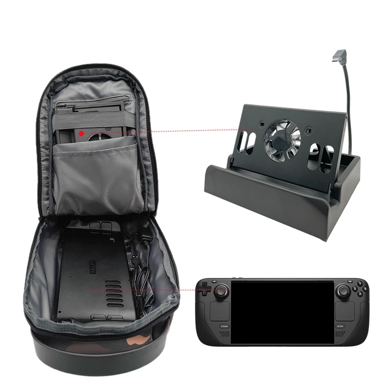 

Противоударная защитная сумка с замком-молнией и защитой от кражи для игровой консоли ROG Ally
