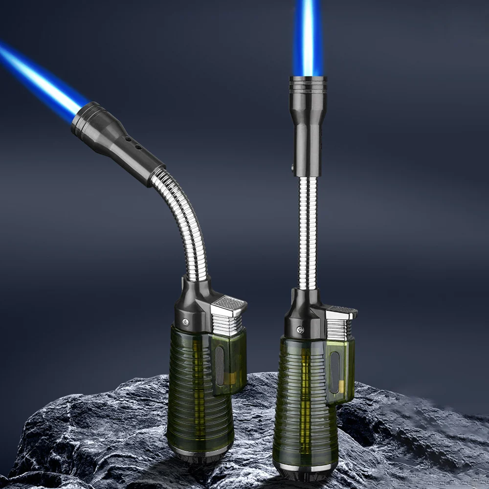 360&deg; Flexible Hose Windproof Cigar Lighter Refillable Gas O