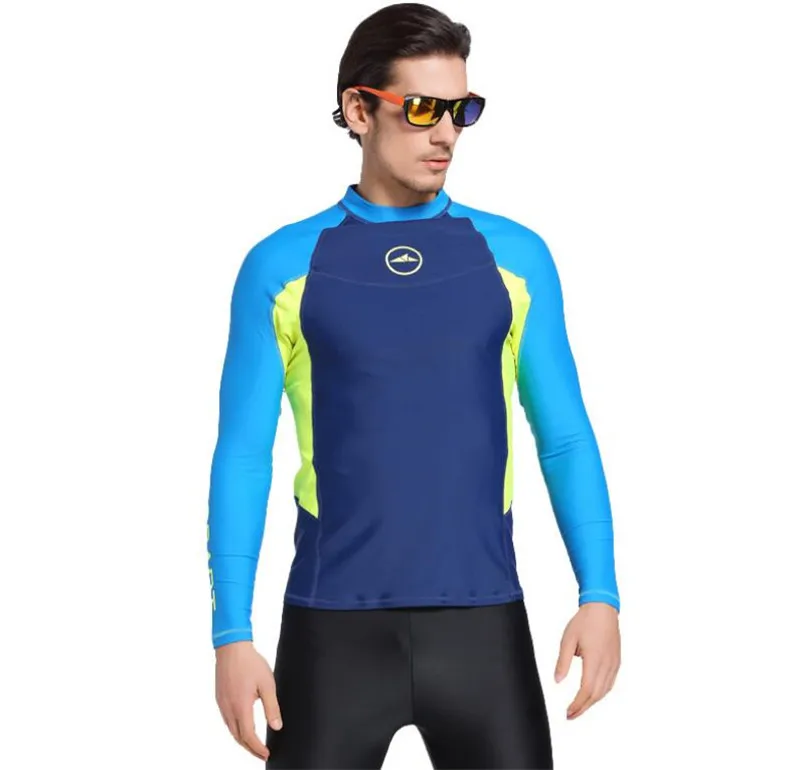 SBART Мужская рубашка с длинным рукавом с защитой от УФ-лучей, для серфинга, дайвинга, плавания, подводного плавания, топы, медузы, одежда для пл... от AliExpress WW