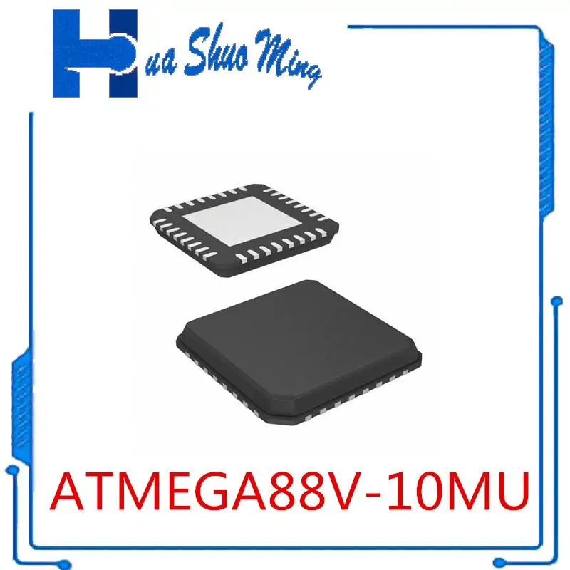 

2 шт./партия ATMEGA88V-10MU ATMEGA88V ATMEGA88 ATMEGA VQFN32