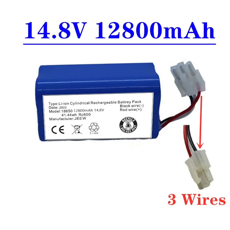 

Новый аккумулятор для ICLEBO ARTE YCR-M05 POP YCR-M05-P Smart YCR-M04-1 YCR-M05-10 YCR-M05-30 YCR-M05-50 Li-Ion 14,8 V 12800mAh