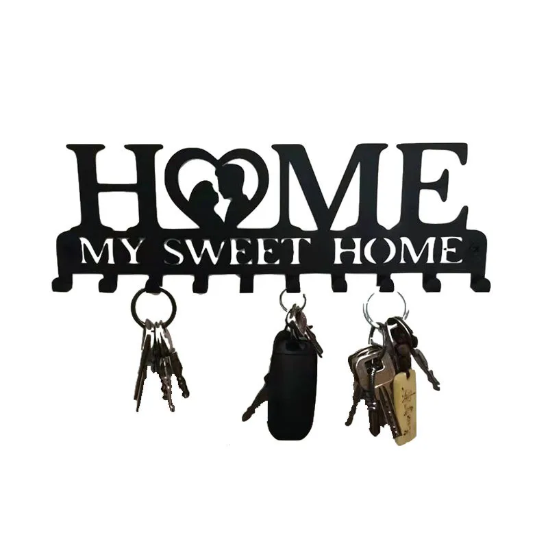 

Creative HOME Key Hook Keychain Metal Wall-Mounted Vintage Key Hook Key Hanger Decoration Home Decor
