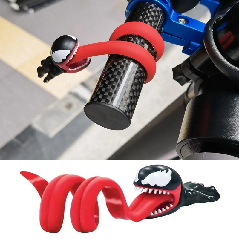 Funny Venom USB Cable Wire Data Line Holder Car Motorcycle Accessories Cable Car Toy Decoration