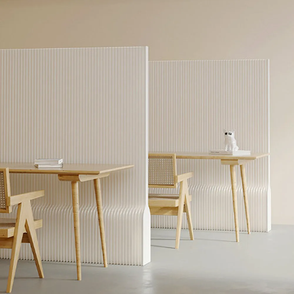 Новый портативный белый органный бумажный экран высотой 2 м перегородки для