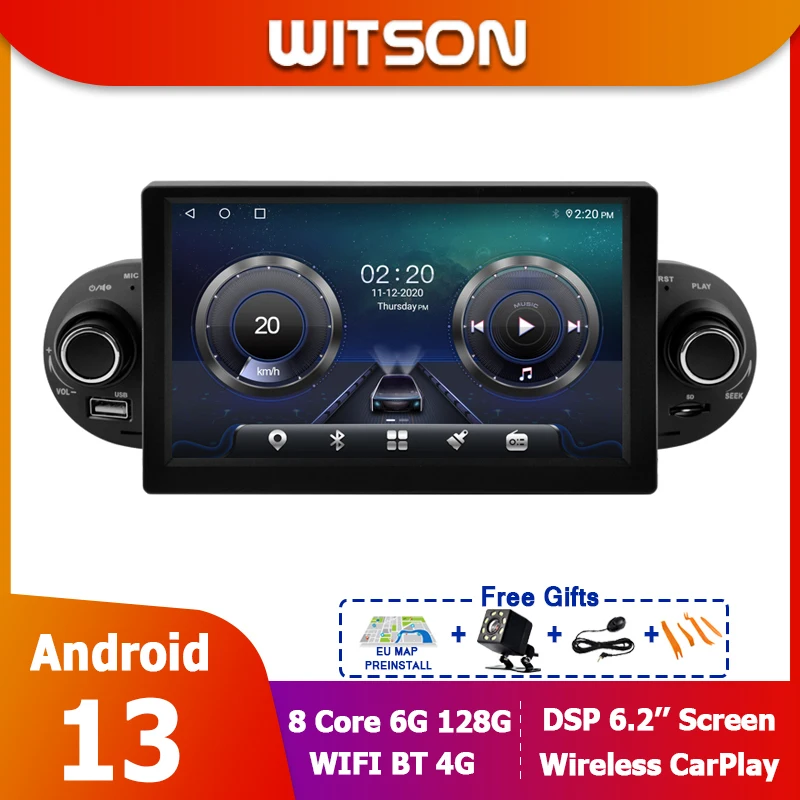 

Car Audio Android Autoradio GPS For VOLKSWAGEN VW BEETLE 2000 - 2012 WITSON Car Radio Automotivo Multimidia CarPlay Stereo DSP