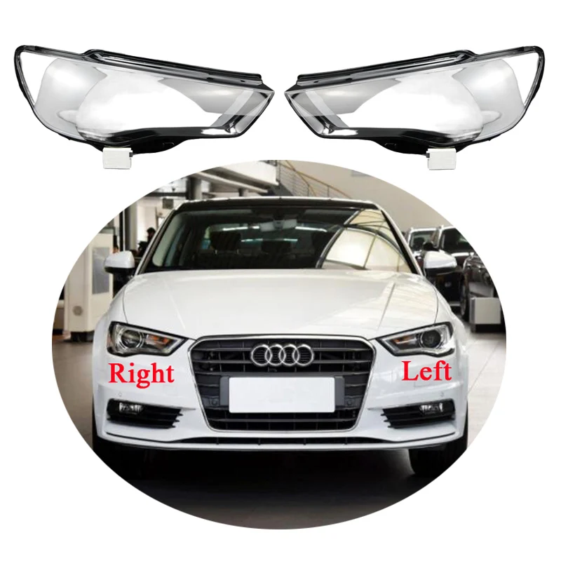 

Use For Audi A3 2013 2014 2015 2016 Headlight Cover Headlamp Shell Headhights Lens Lampshade Transparent Plexiglass