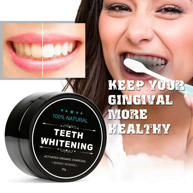 

Daily Use Teeth Whitening Scaling Powder Oral Hygiene Cleaning Packing Premium Activated Bamboo Charcoal Powder White Teeth
