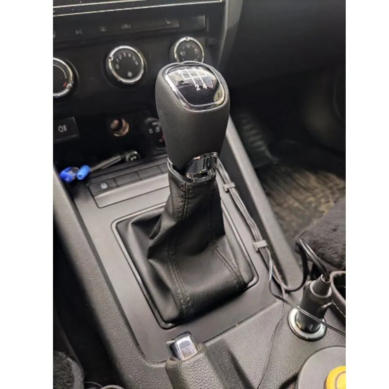 

Кожаная Крышка для рычага багажника для Skoda Octavia A7 MK3 2014 2015 2016 2017 2018 2019