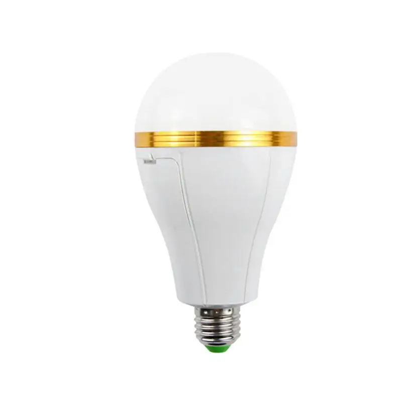 

LED Emergency Light Bulb E27 30W Rechargeable 2-Battery Bulb Waterproof Smart Emergency Bulb Outdoor Camping BBQ Lighting Bulbs