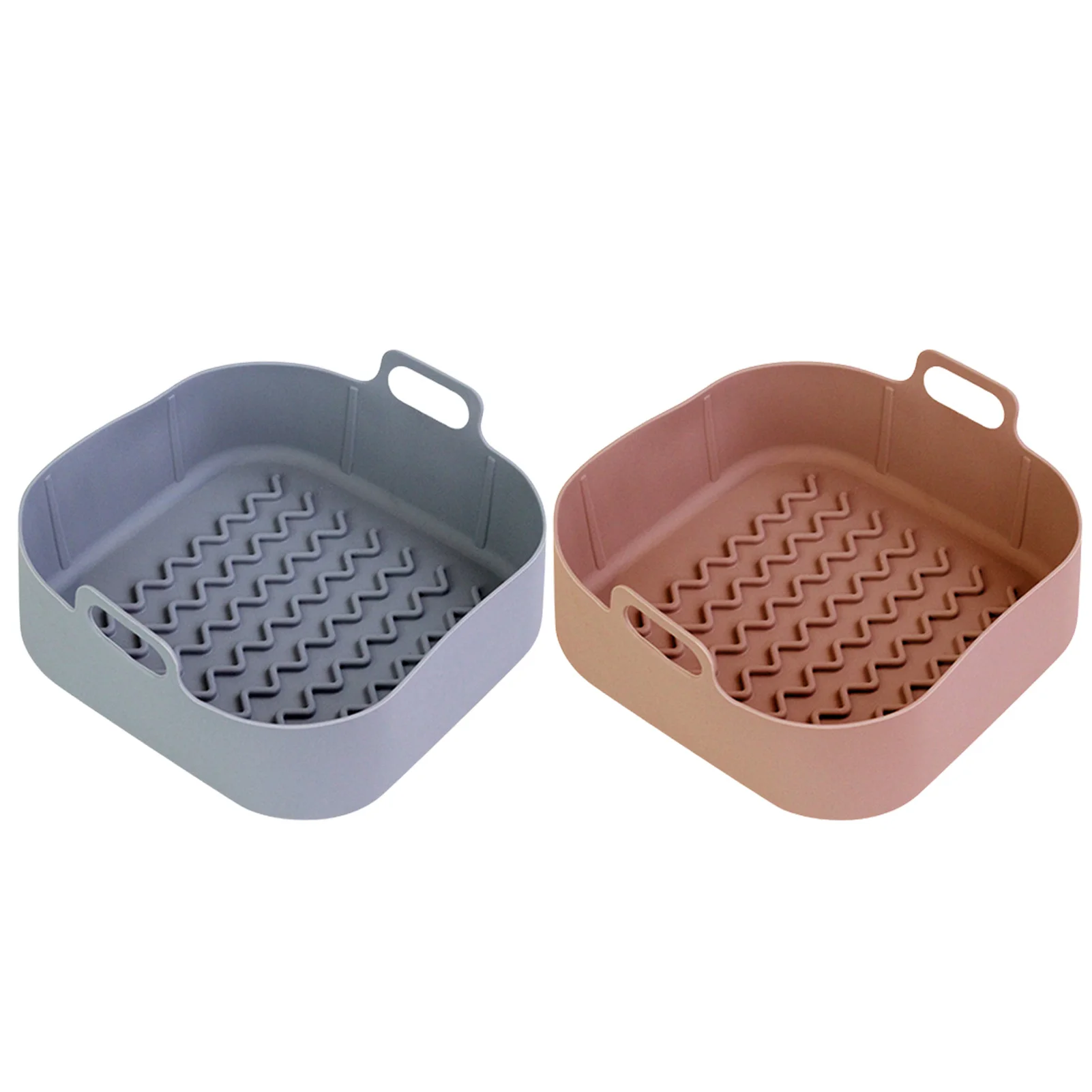 

Silicone Pot For Air Fryer Replacement Of Parchment Paper Liners Heat-Resistant Air Fryer Basket Reusable Oven Accessories