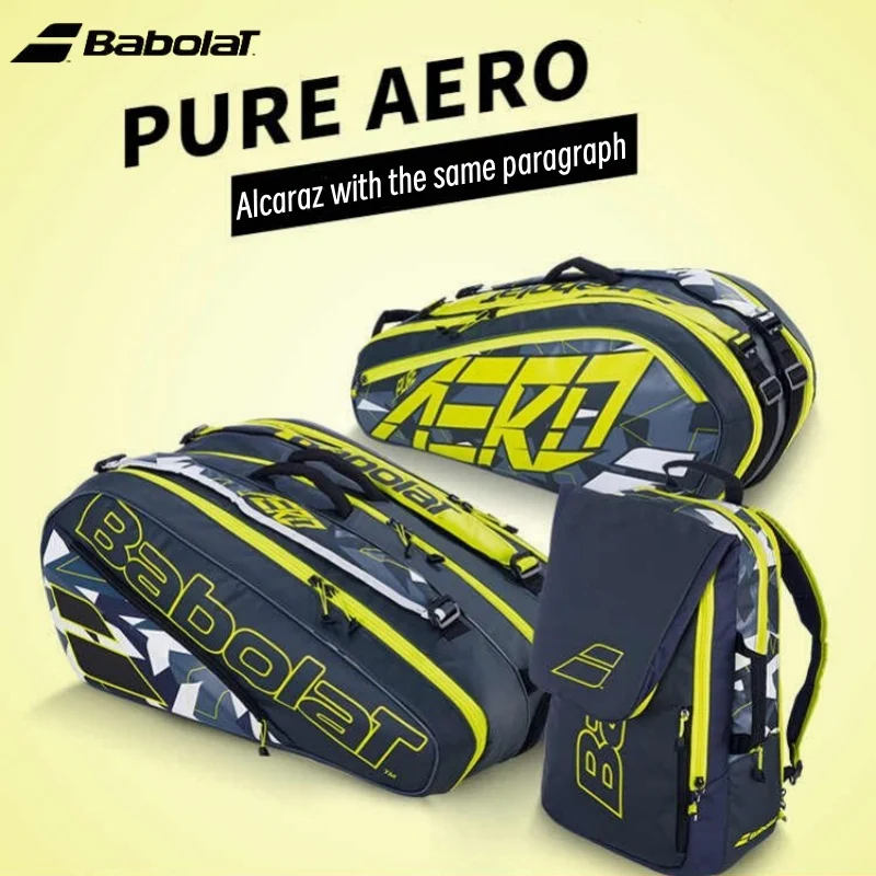 Оригинальная сумка для теннисных ракеток Babolat серии AERO теннисная 6/12 теннисный