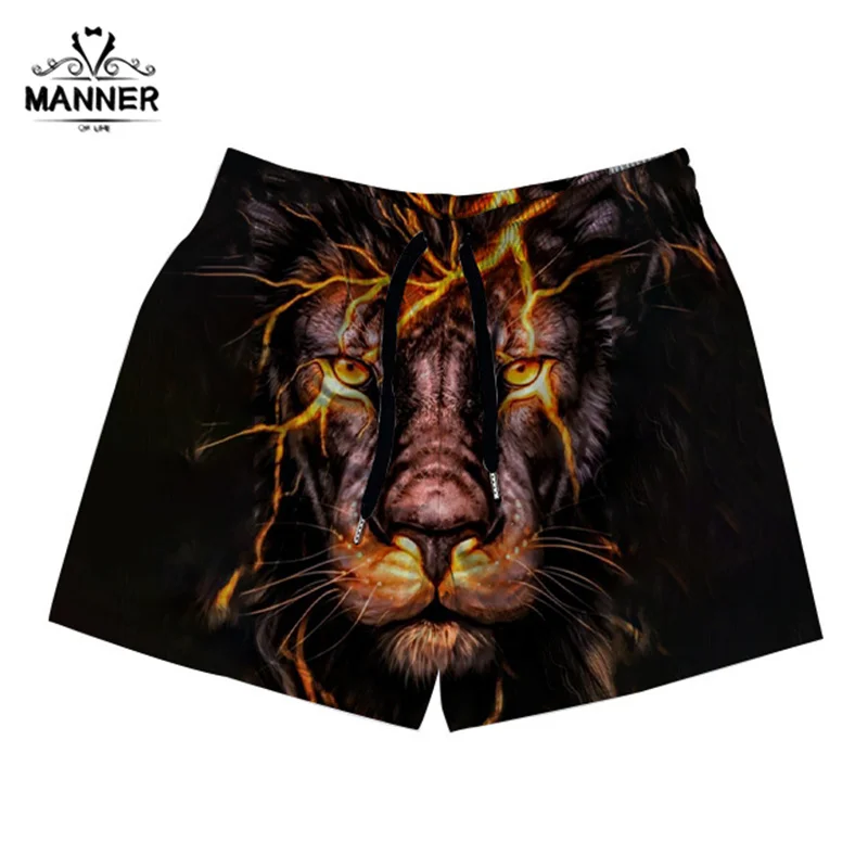 

Gym Shorts Lion 3D Printed Short Pants Fitness Breathable Quick Dry Baggy Oversize Fashion Basketball Workout Mesh Shorts Men