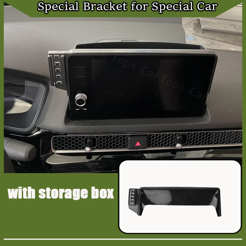 Фото Для Honda CR-V CR V RS 2023 2024 2025 Беспроводное зарядное устройство Подставка Автомобильный держатель для мобильного телефона Кронштейн Гравитационное крепление MagSafe Аксессуары №2