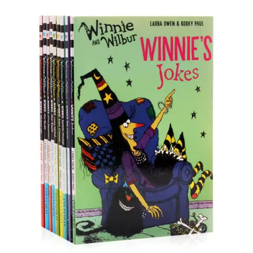 

Книга для чтения с надписью «Winnie the изображение ведьмы story», 8 томов