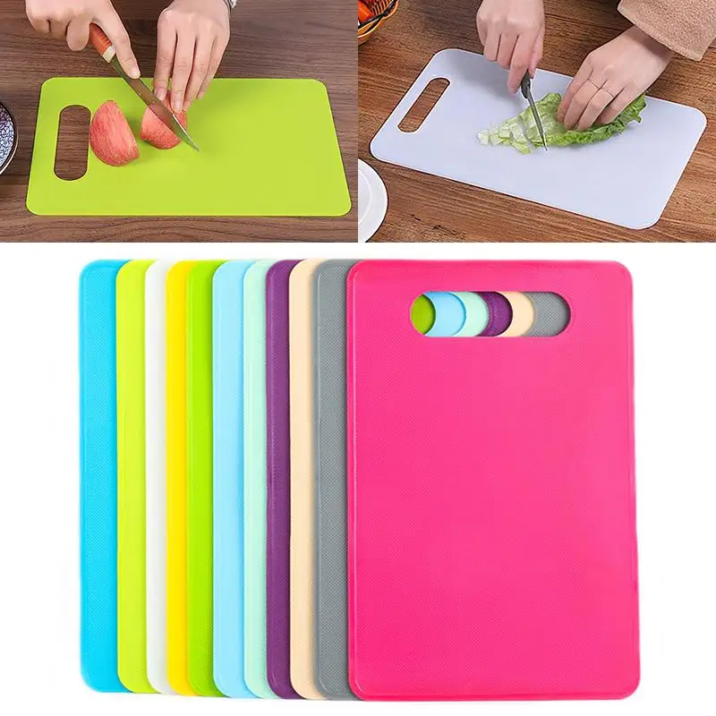 

1pc Foods Classification Kitchen Tools Multi-function Non-slip Portable Vegetable Board Cutting Boards Two-sided Chopping Blocks