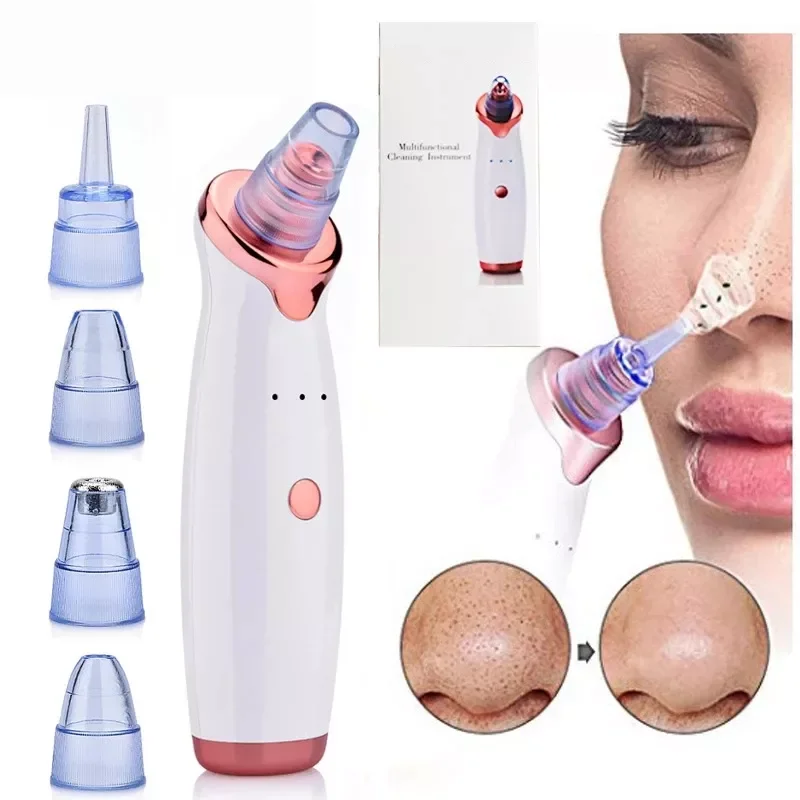 

NEW2023 Skin care Facial Blackhead Remover Electric Acne Cleaner Blackhead Vacuum Cleaner Tool Black Spots Pore Cleaner Machine