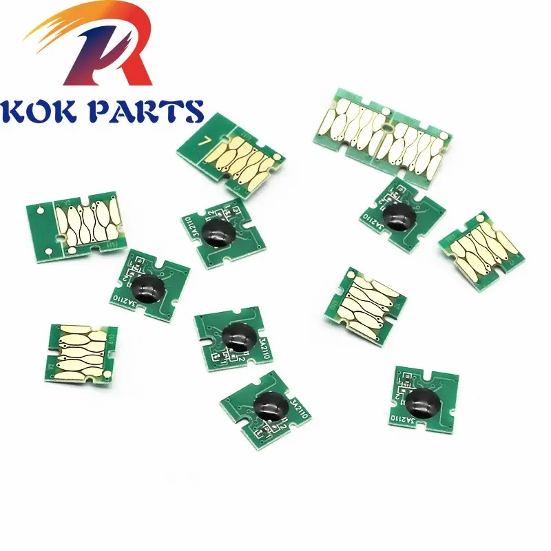 

50 шт. чип картриджа для принтера Epson surecolor T3070 T5070 T7070 T3000 T5000 T7000 T3270 T5270 T7270 T3200 T5200 T7200
