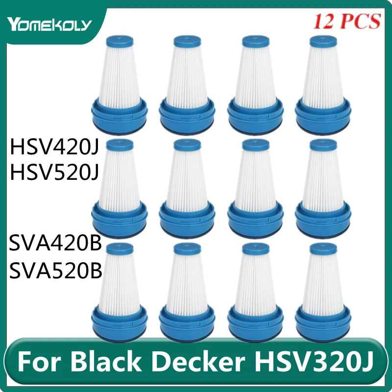 for Black Decker HSV320J HSV420J HSV520J SVA420B SVA520B SVF11 filter for tefal Vacuum Cleaner HEPA Filter Replacement Parts