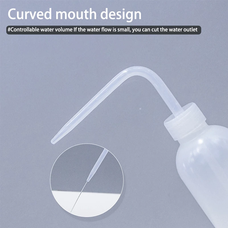 Бутылка для чистки ресниц бутылка локтя с пипеткой воды пластиковые бутылки