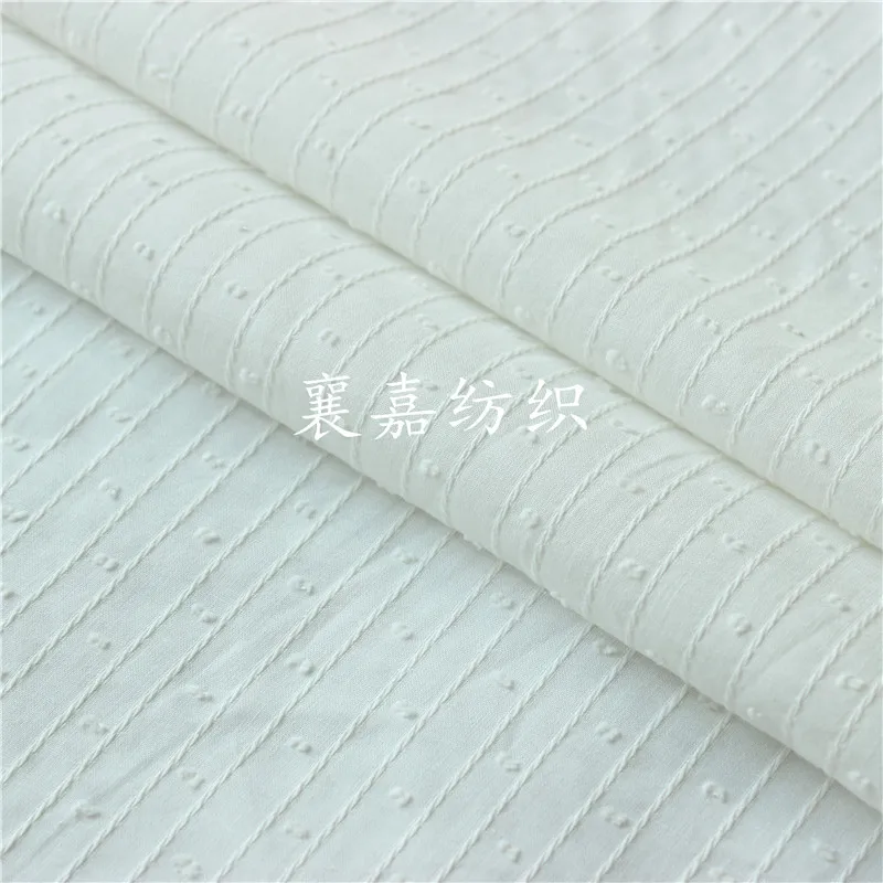 

Cotton jacquard cotton cut fabric children's clothing women's clothing fabric