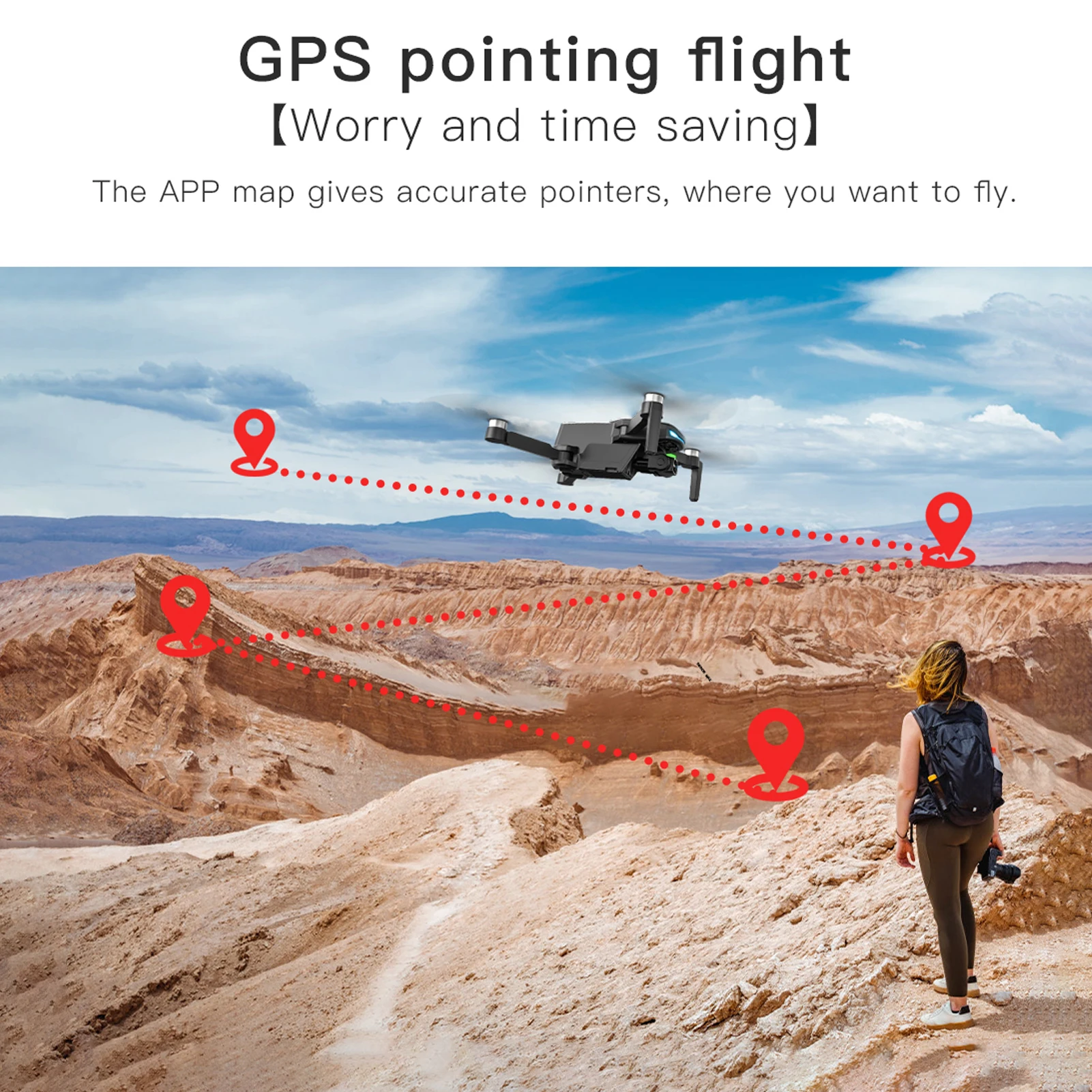 Квадрокоптер L800 Pro2 4K GPS FPV с сумкой для хранения |