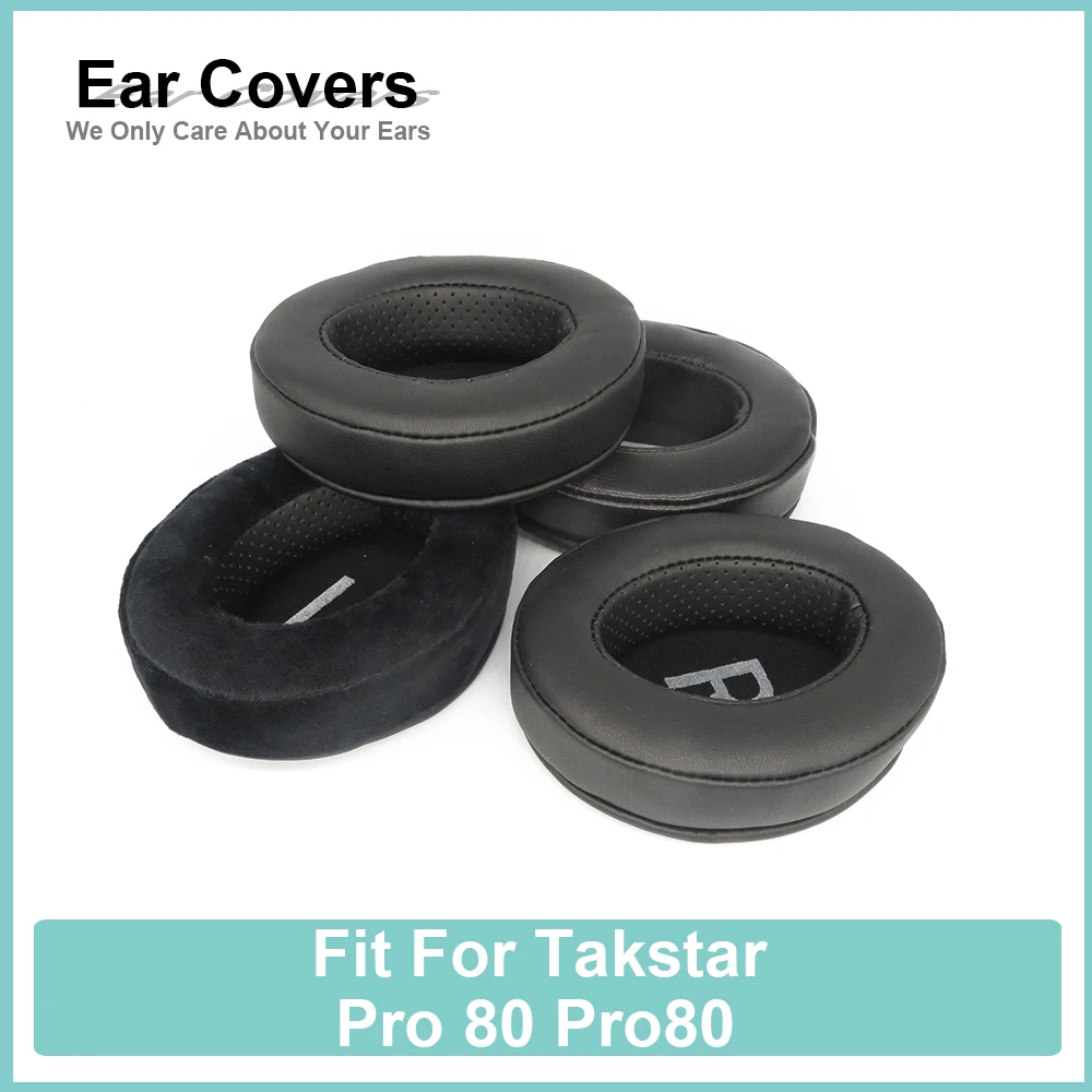 

Earpads For Takstar Pro 80 Pro80 Headphone Earcushions Protein Velour Sheepskin Pads Foam Ear Pads Black