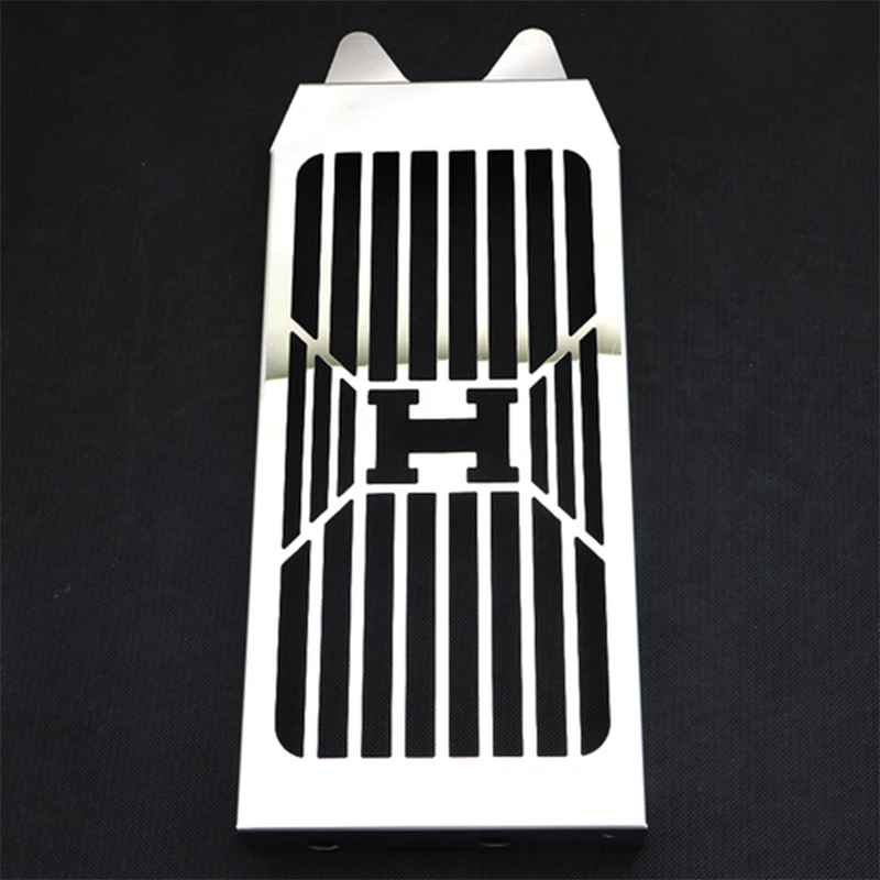 

Motorcycle Silver Steel Skull Radiator Grill Cover Guard Protector For HONDA Shadow VLX600 VLX400 VT600 Steed 600 400 1988-2007