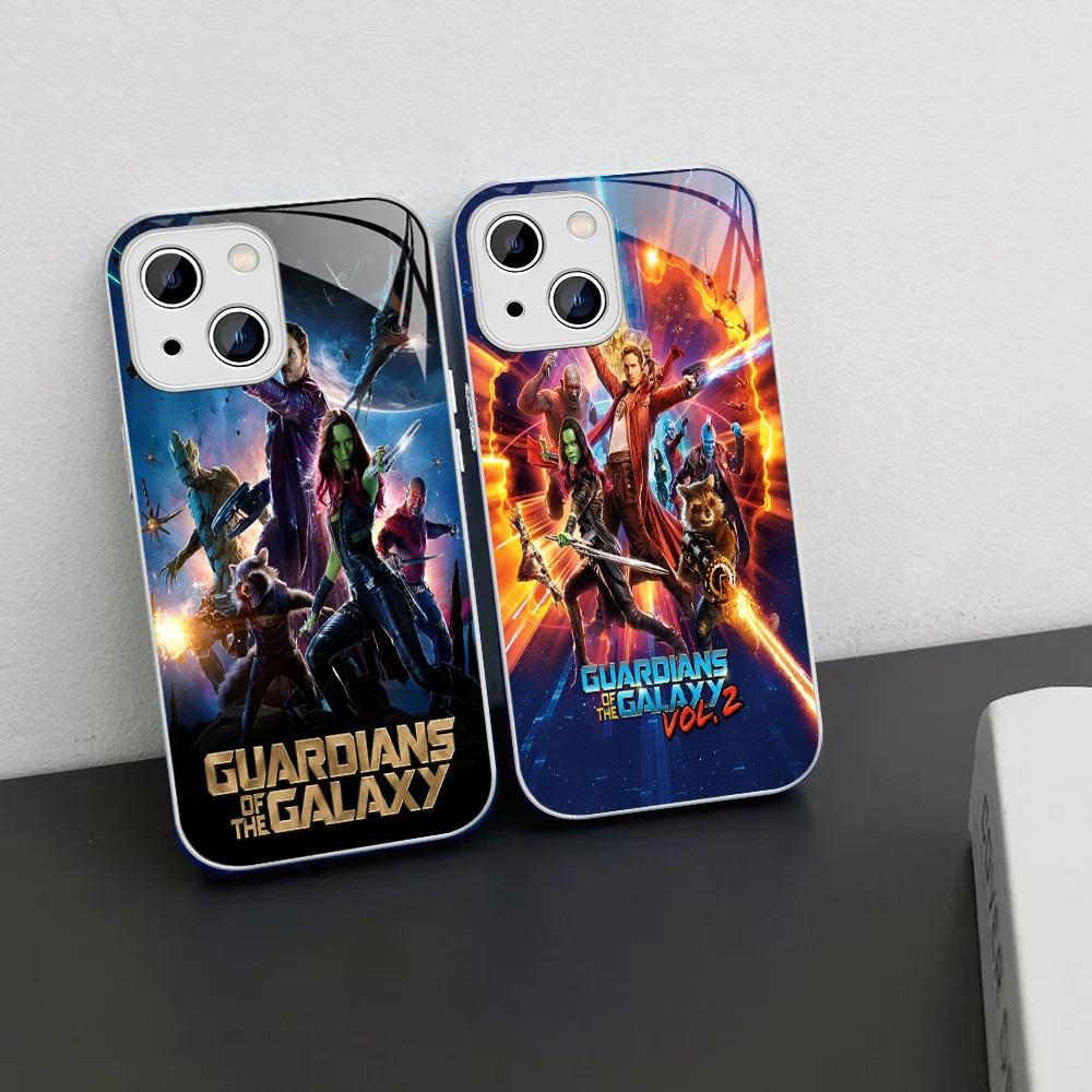 G-Guardians Of T-The F-Falaxy Phone Case Tempered Glass For Iphone 14 13 12 11 Pro Mini XS MAX 14Plus X XR Fundas