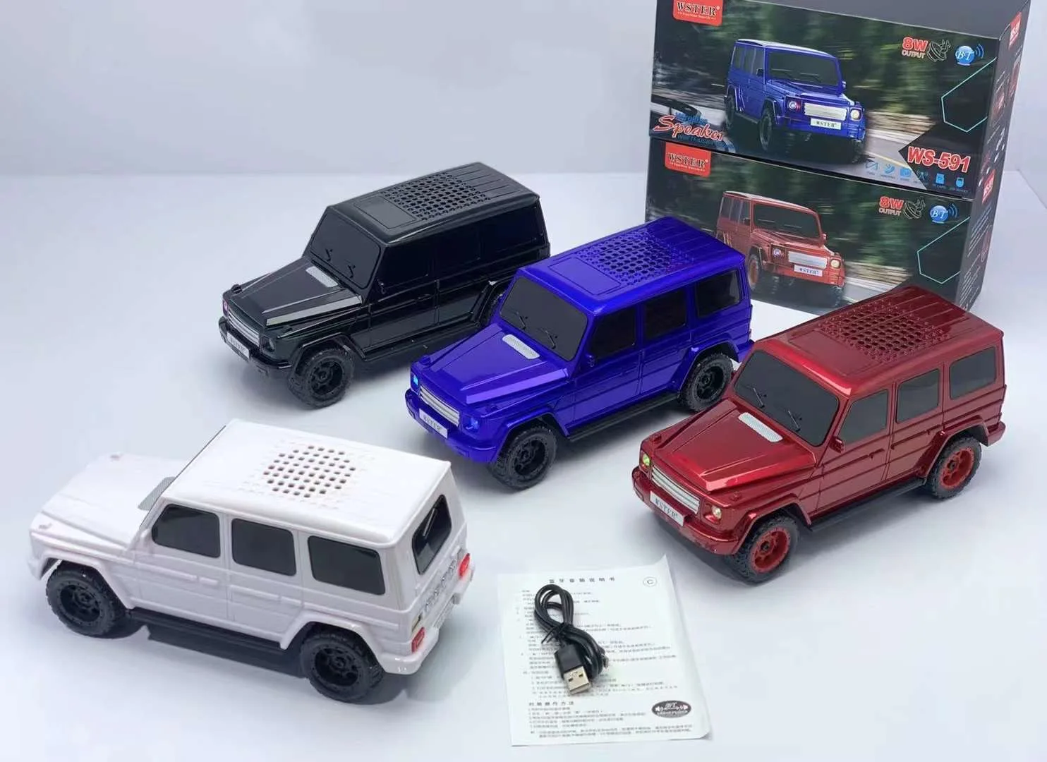 WSTER WS-591 Прямая продажа с фабрики Низкая цена Модель автомобиля Колонки Bt