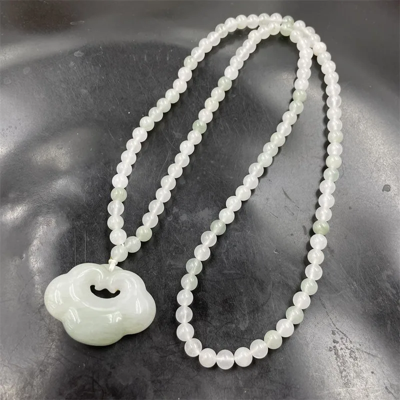 Подвеска с замком Tianshan Cuiyu Xiangyun Ruyi модная и изысканная то же самое для мужчин