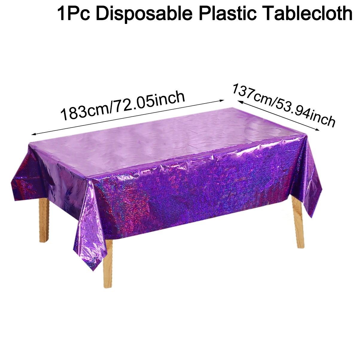 

Одноразовая радужная пластиковая скатерть