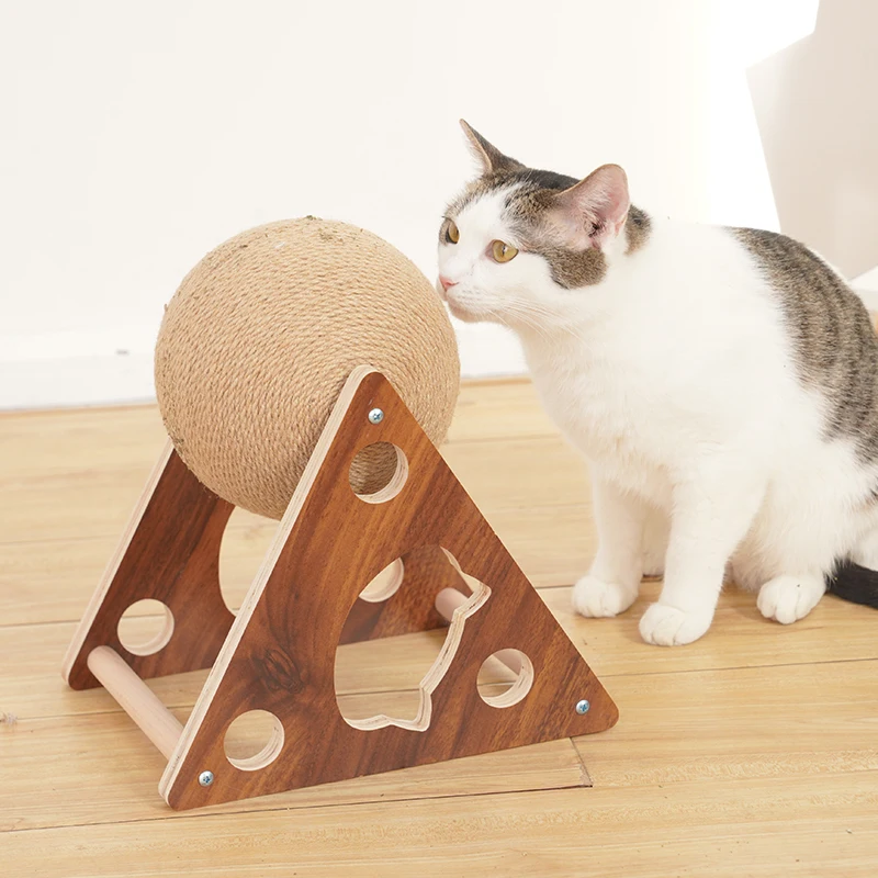

Detachable Cat Scratcher Toys With Sisal Ball