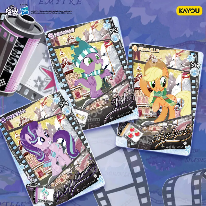 Фото Набор коллекционных карточек My Little Pony: Shadow Pack Round 6 Shining Moon Rainbow – целая коробка оригинальных карточных игр и книг с карточками №3