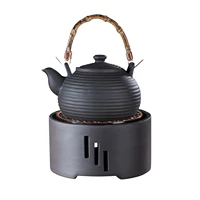 teapot warmer mug warmer for desk hollow out design teapot heating base warm winter atmosphere heatproof ceramic teapot warm