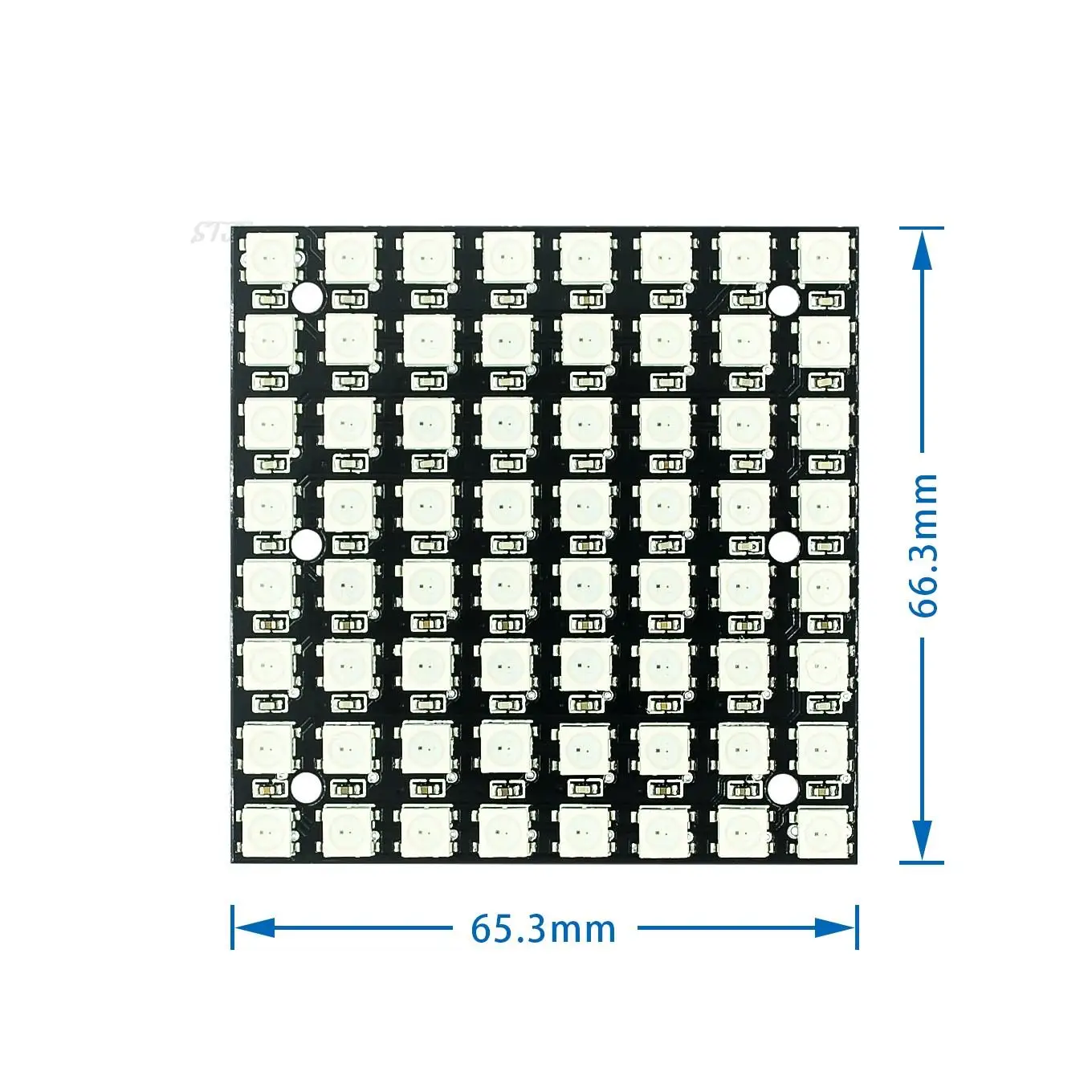 WS2812 smd светодиодный 5050 RGB 8x8 64 Matrix для Arduino